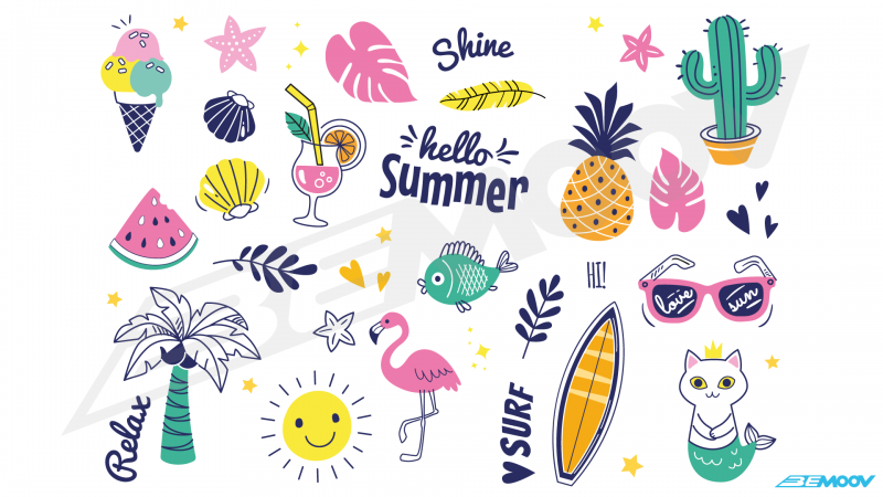 Stickers BEMOOV Summer