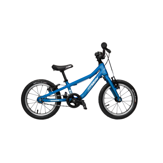 Vélo d'enfant BEMOOV 14 pouces bleu galactic très léger et optimisé pour un apprentissage parfait du vélo