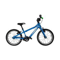 Vélo d'enfant BEMOOV 16 pouces bleu galactic très léger et optimisé pour un apprentissage parfait du vélo