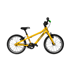 Vélo d'enfant BEMOOV 16 pouces jaune sunset très léger et optimisé pour un apprentissage parfait du vélo