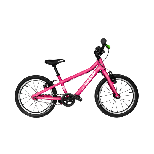 Vélo d'enfant BEMOOV 16 pouces rose dolce vita très léger et optimisé pour un apprentissage parfait du vélo